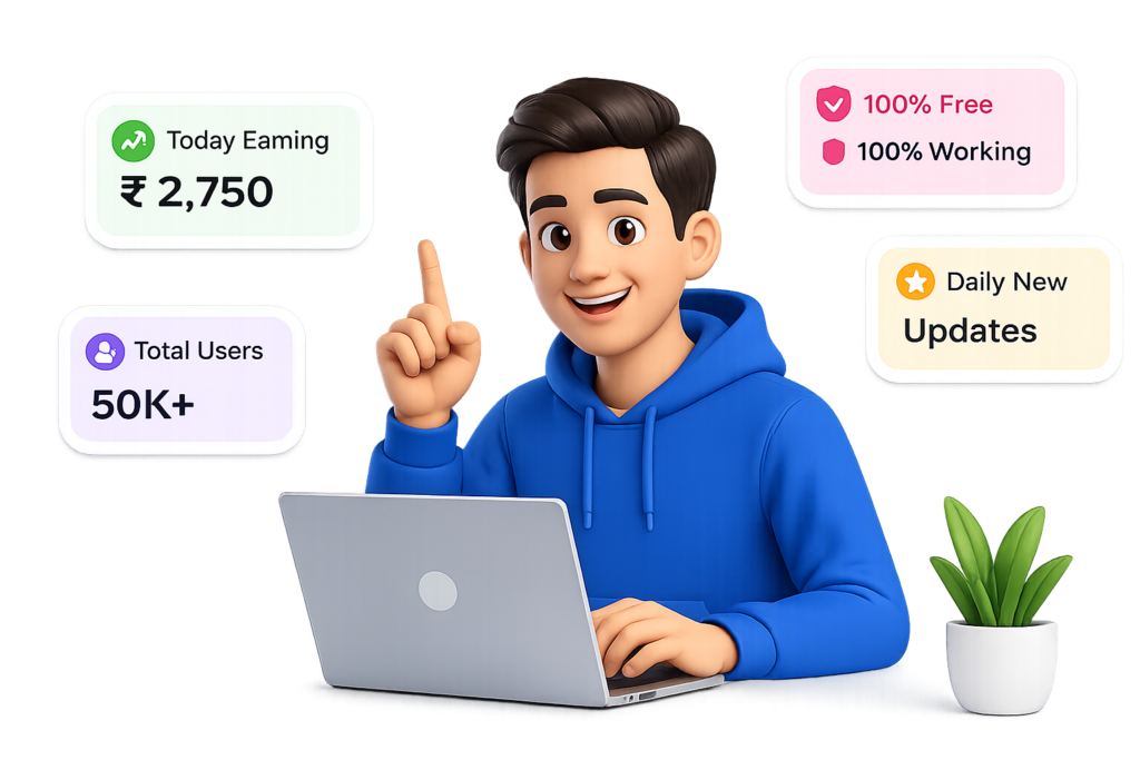 Free Me Kaise 3D Character