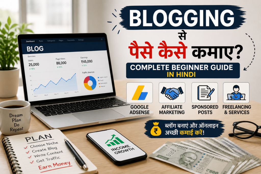 Blogging Se Paise Kaise Kamaye