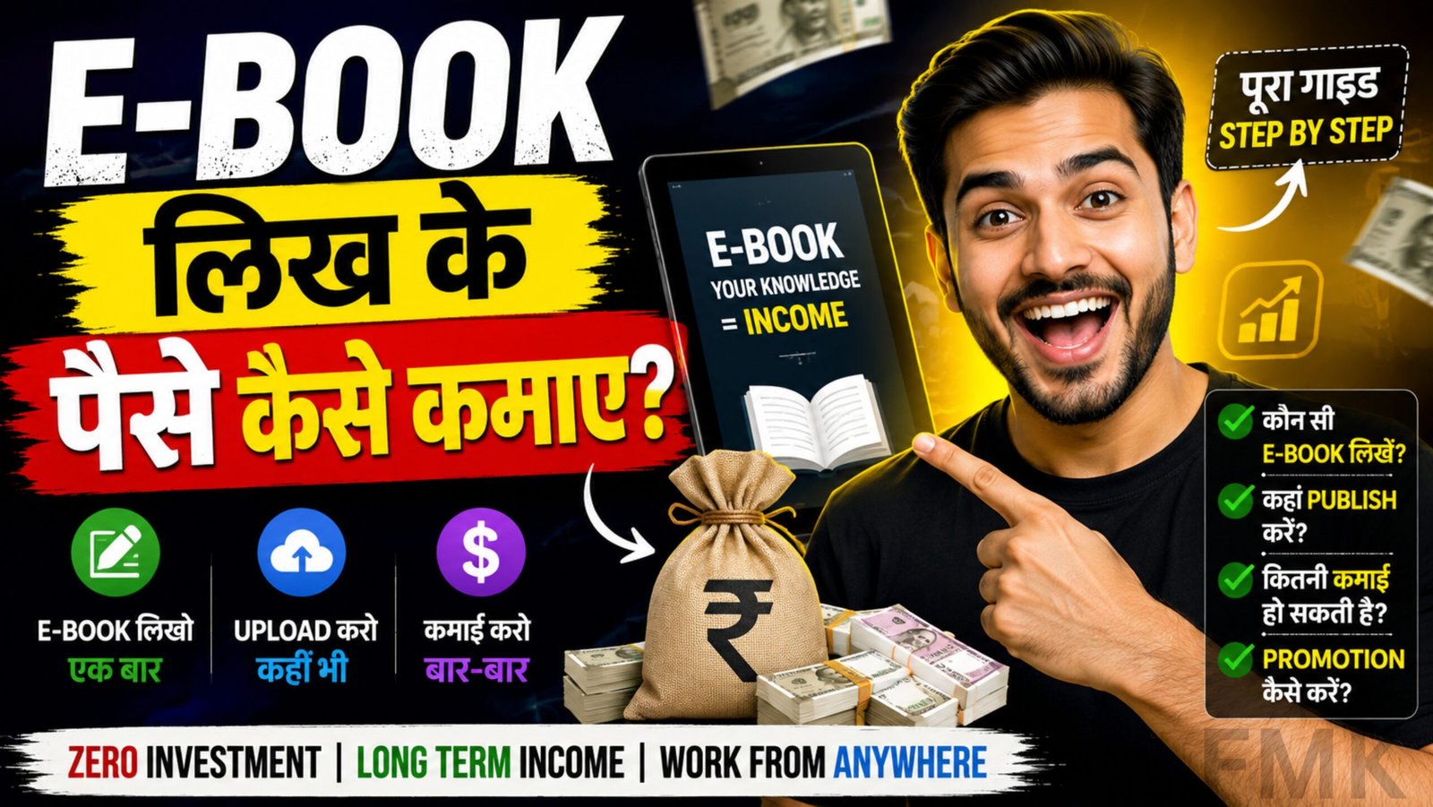 E-Book Likh Ke Paise Kaise Kamaye